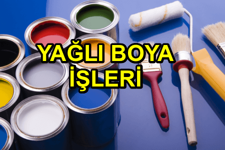 yağlı boya işleri